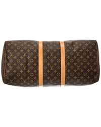Louis Vuitton Brown Monogram Keepall (Authentic Pre-Loved)