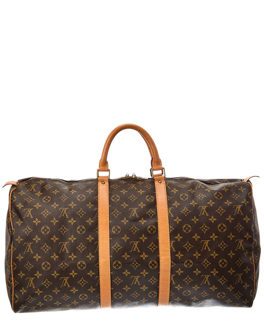 Louis Vuitton Brown Monogram Keepall (Authentic Pre-Loved)