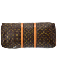 Louis Vuitton Brown Monogram Keepall (Authentic Pre-Loved)