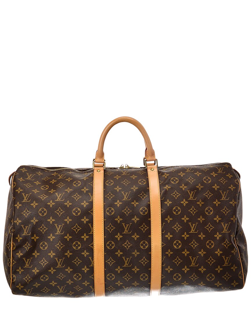 Louis Vuitton Brown Monogram Keepall (Authentic Pre-Loved)