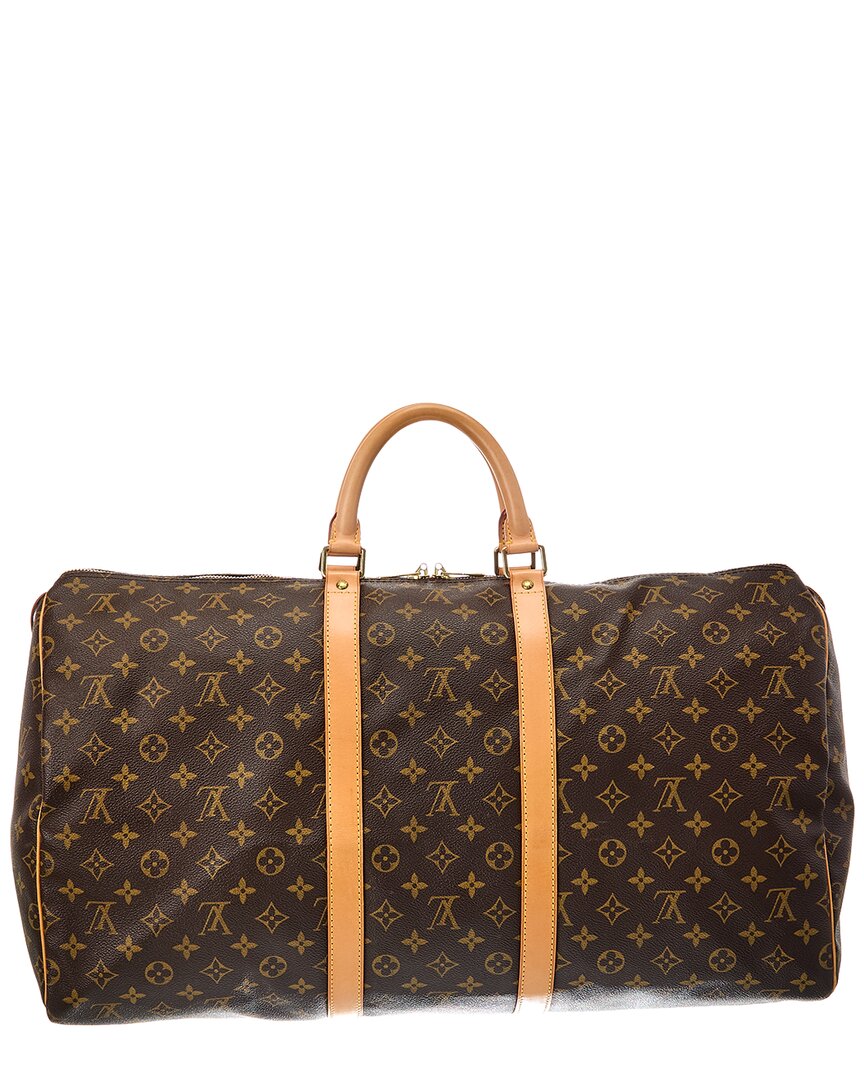 Louis Vuitton Brown Monogram Keepall (Authentic Pre-Loved)