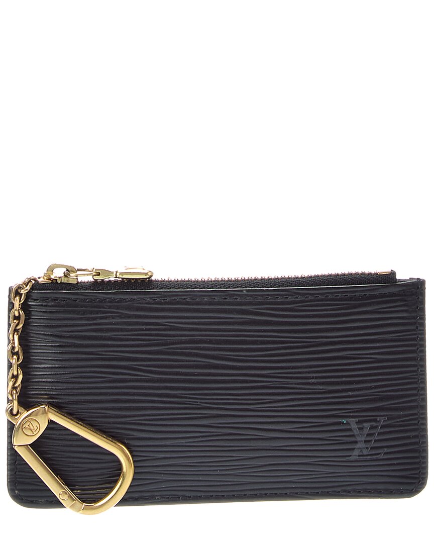 Louis Vuitton Black Epi Louis Vuitton Cles Pochette (Authentic Pre-Loved)