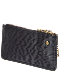 Louis Vuitton Black Epi Louis Vuitton Cles Pochette (Authentic Pre-Loved)