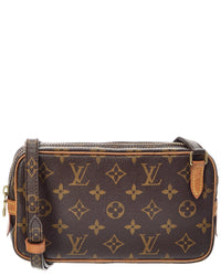 Louis Vuitton Brown Monogram Marly Pochette (Authentic Pre-Loved)