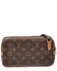 Louis Vuitton Brown Monogram Marly Pochette (Authentic Pre-Loved)