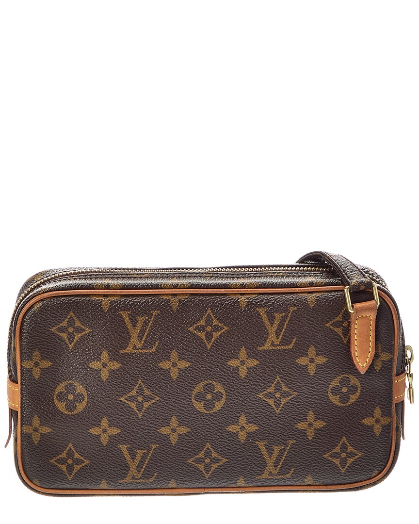 Louis Vuitton Brown Monogram Marly Pochette (Authentic Pre-Loved)
