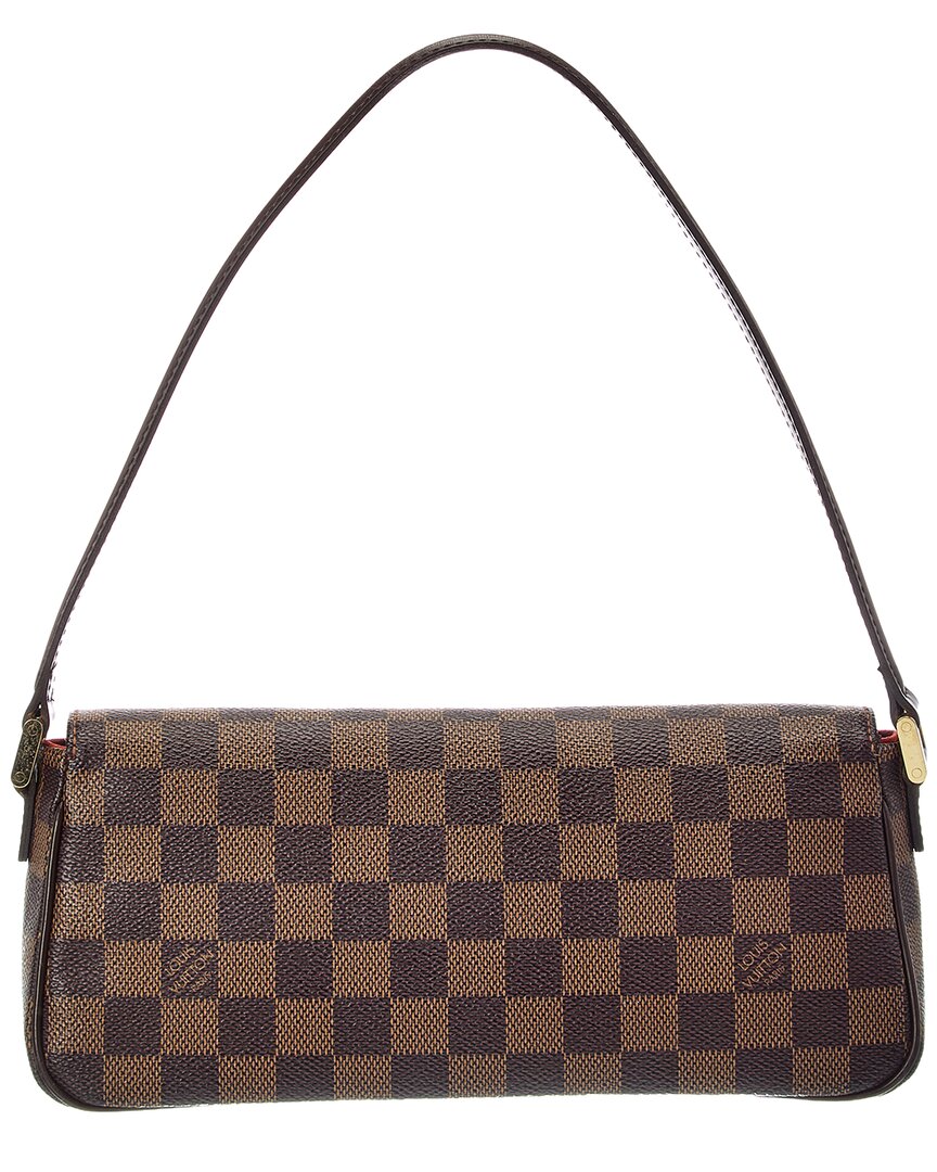 Louis Vuitton Brown Damier Ebene Recoleta Pochette (Authentic Pre-Loved)