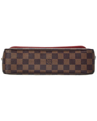 Louis Vuitton Brown Damier Ebene Recoleta Pochette (Authentic Pre-Loved)