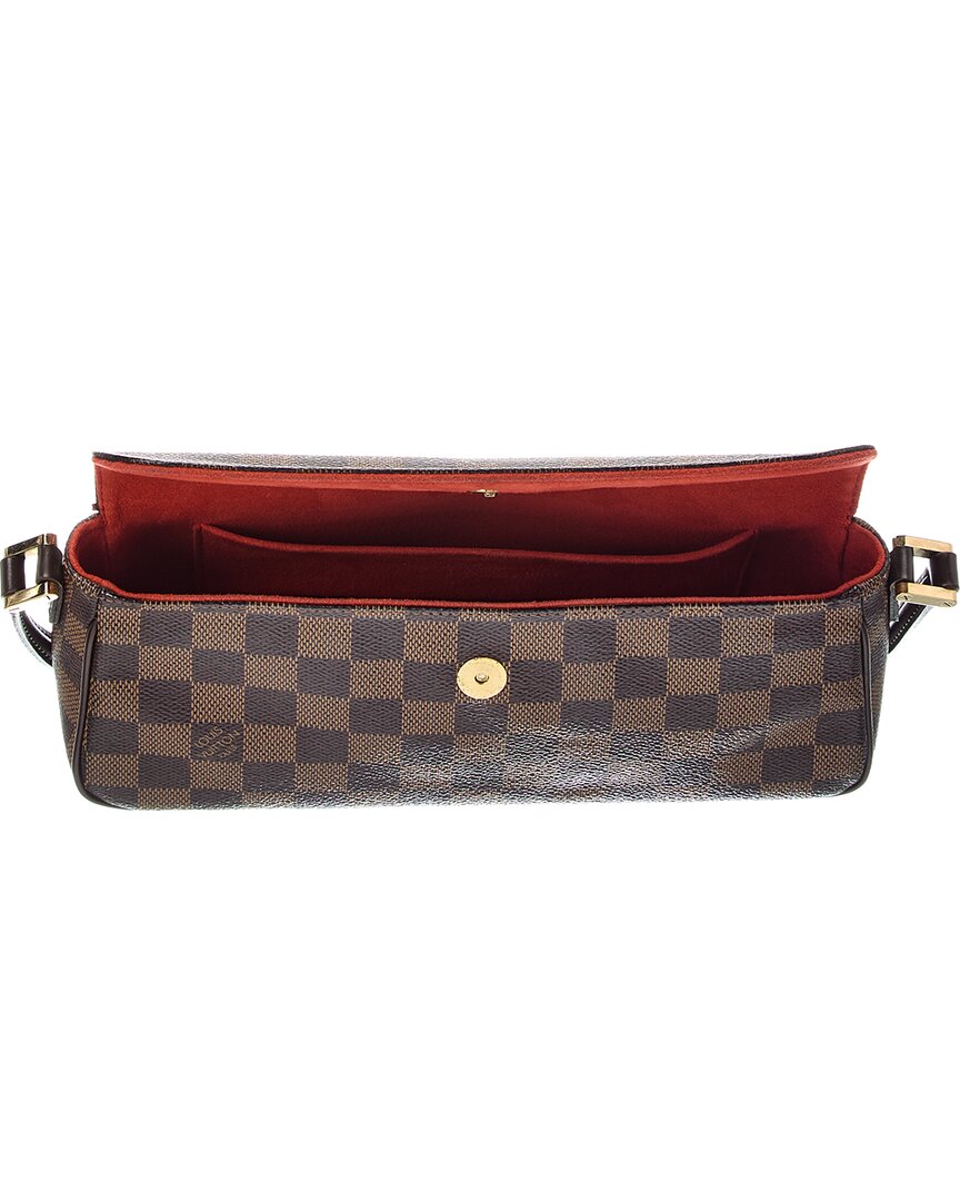 Louis Vuitton Brown Damier Ebene Recoleta Pochette (Authentic Pre-Loved)