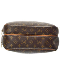 Louis Vuitton Brown Monogram Reporter Pm (Authentic Pre-Loved)