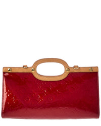 Louis Vuitton Red Vernis Roxbury Drive Clutch (Authentic Pre-Loved)