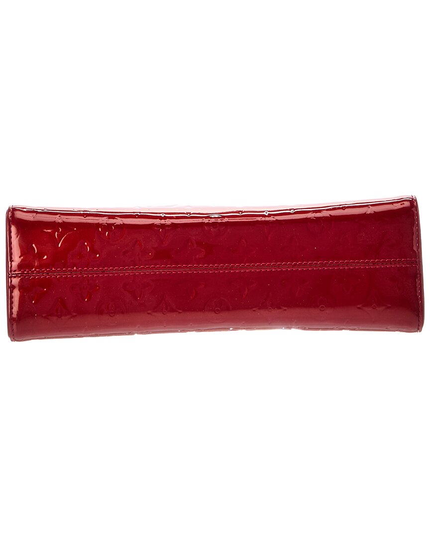 Louis Vuitton Red Vernis Roxbury Drive Clutch (Authentic Pre-Loved)