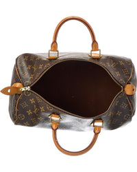 Louis Vuitton Brown Monogram Speedy (Authentic Pre-Loved)