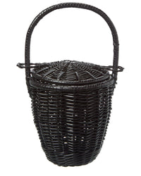 Patou Straw Top Handle Bag