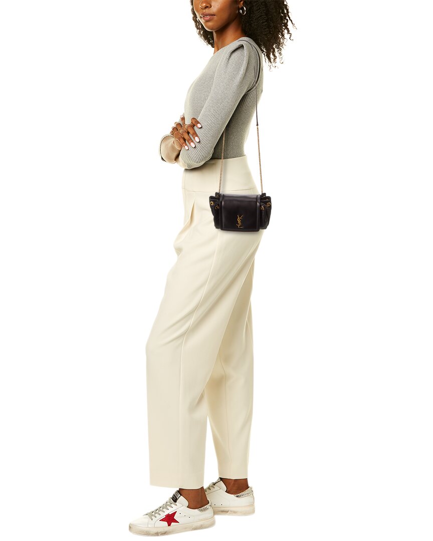Saint Laurent Saint Laurent Nolita Mini Leather Shoulder Bag