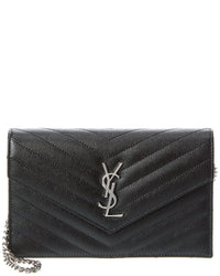 Saint Laurent Saint Laurent Cassandre Matelasse Leather Shoulder Bag