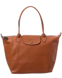 Longchamp Le Pliage Xtra Medium Leather Tote ONE SIZE Brown Multi