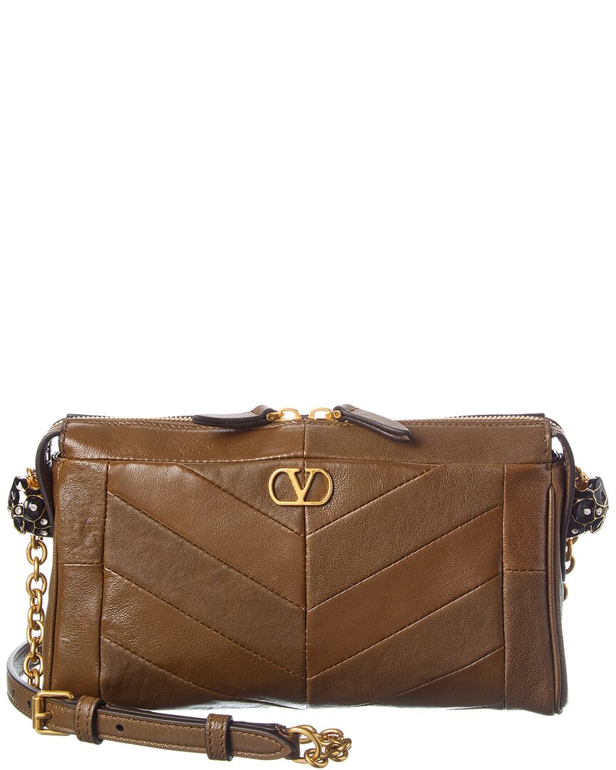 Valentino Panthea Small Leather Shoulder Bag