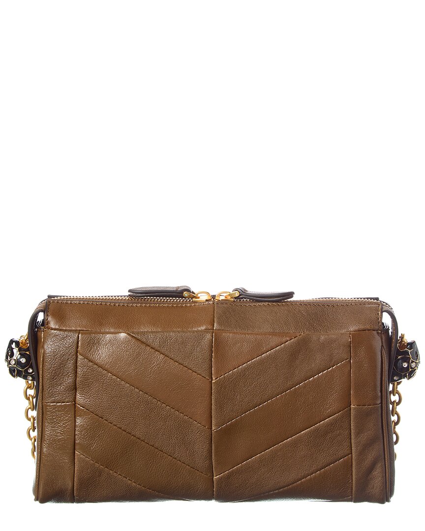 Valentino Panthea Small Leather Shoulder Bag