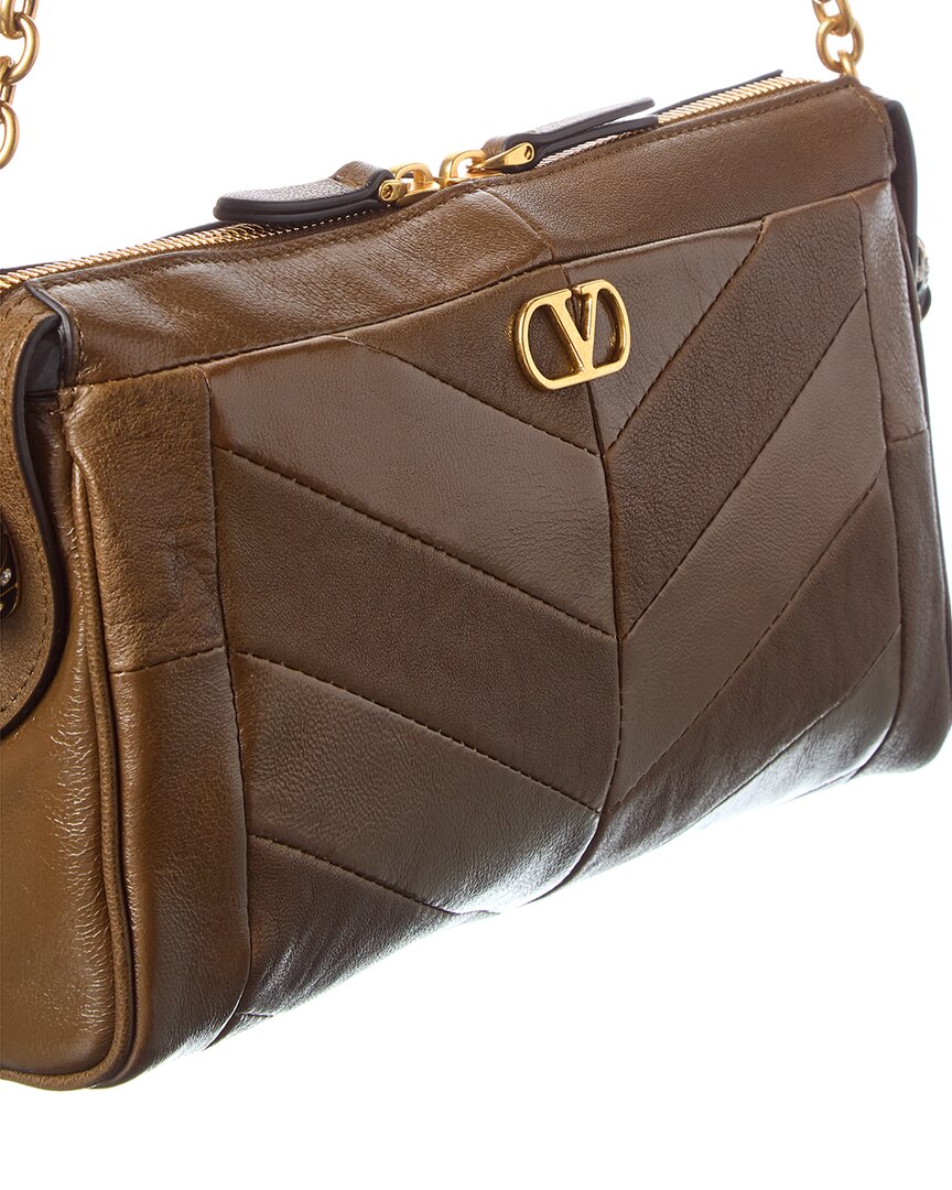 Valentino Panthea Small Leather Shoulder Bag