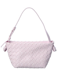Bottega Veneta Bottega Veneta Tie Intrecciato Leather Shoulder Bag