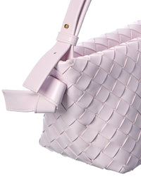 Bottega Veneta Bottega Veneta Tie Intrecciato Leather Shoulder Bag