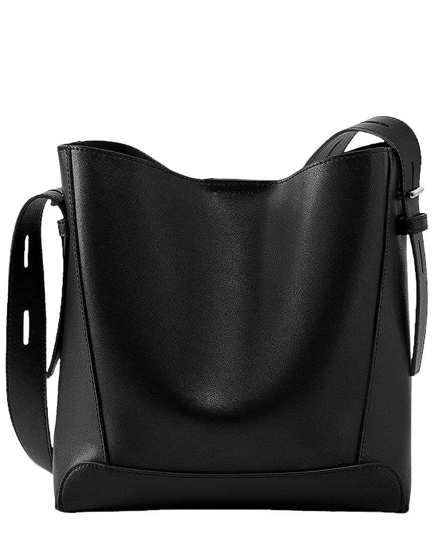 Adele Berto Leather Shoulder Bag