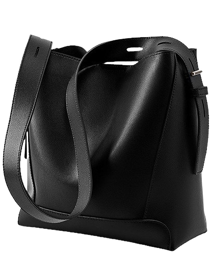 Adele Berto Leather Shoulder Bag
