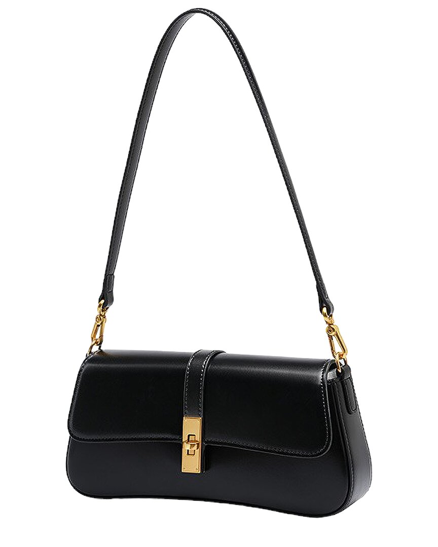 Adele Berto Leather Shoulder Bag
