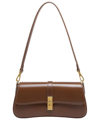 Adele Berto Leather Shoulder Bag