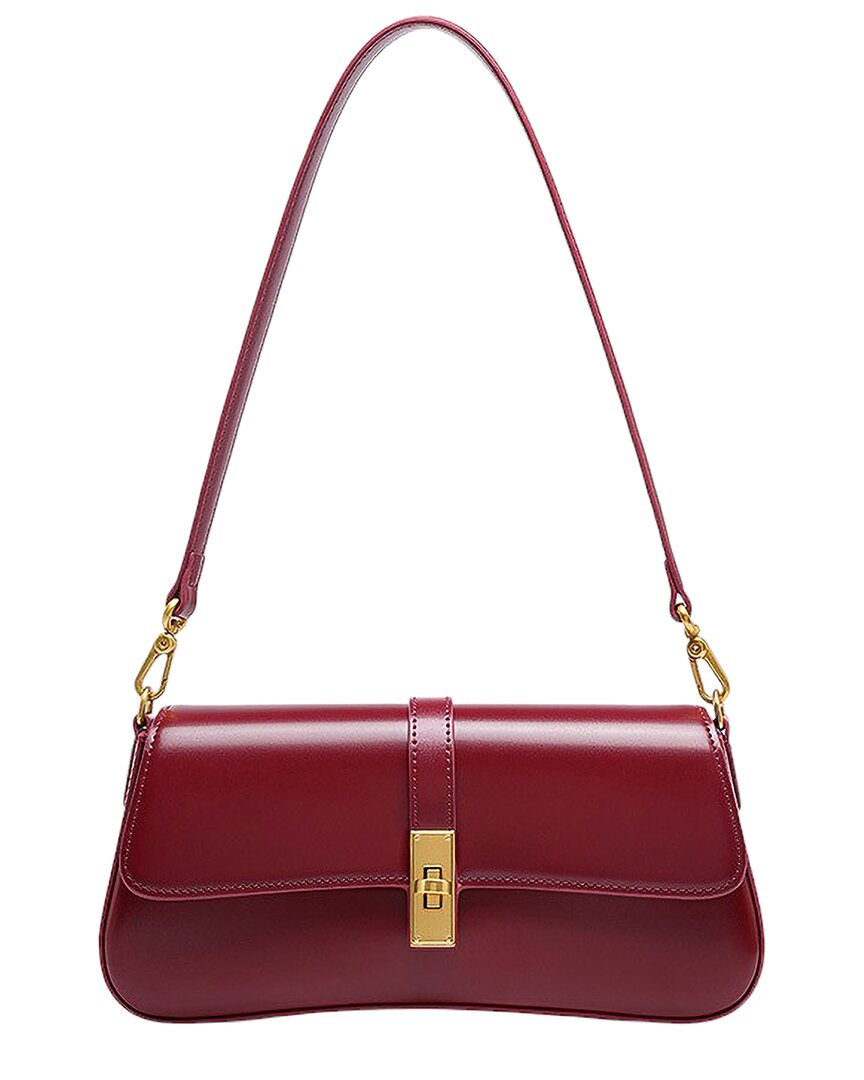 Adele Berto Leather Shoulder Bag