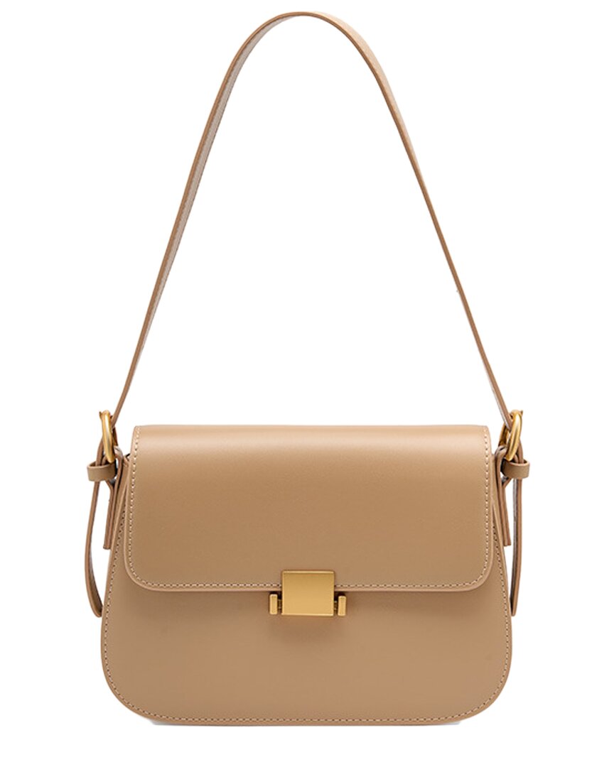 Adele Berto Leather Shoulder Bag