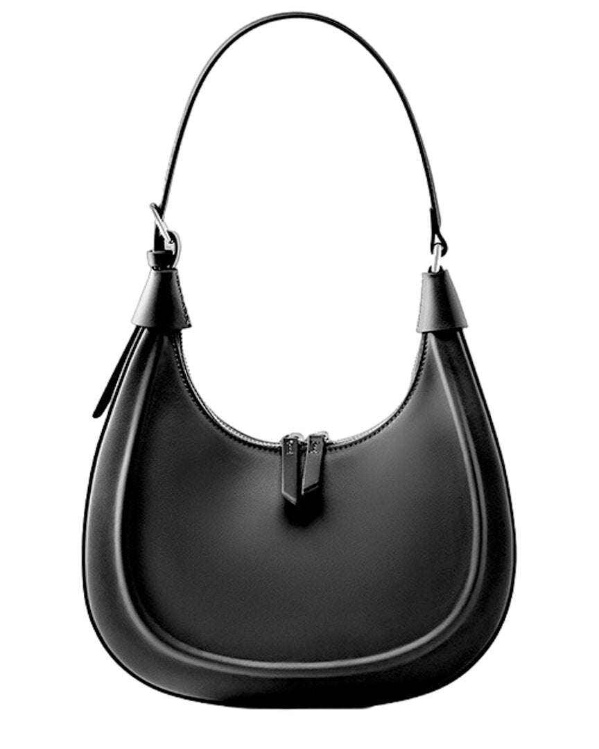 Adele Berto Leather Shoulder Bag