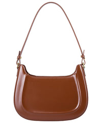 Adele Berto Leather Shoulder Bag