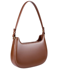 Adele Berto Leather Shoulder Bag
