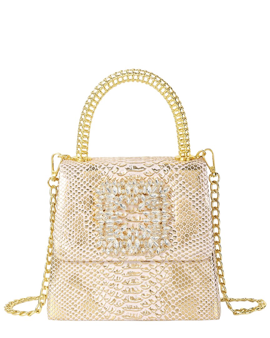 Tiffany & Fred Paris Tiffany & Fred Paris Embossed Mini Leather Satchel