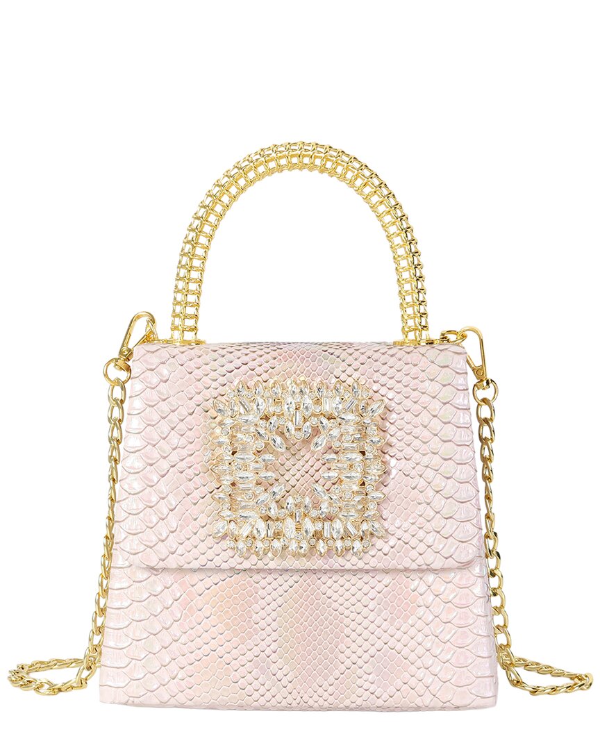 Tiffany & Fred Paris Tiffany & Fred Paris Embossed Mini Leather Satchel