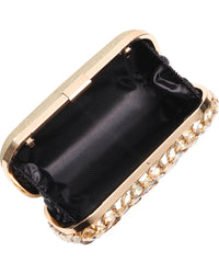 Tiffany & Fred Paris Tiffany & Fred Paris Crystal Frame Evening Clutch