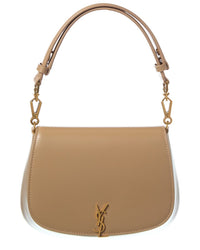 Saint Laurent Voltaire Top Handle Leather Satchel
