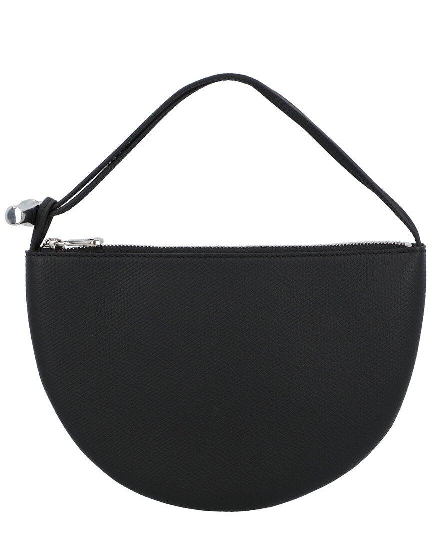 Longchamp Le Roseau Small Leather Clutch