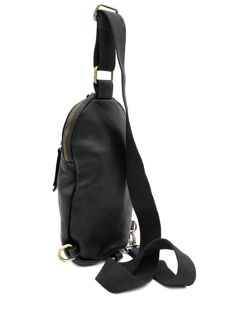 Bolsa Nova Logan Leather Sling Bag