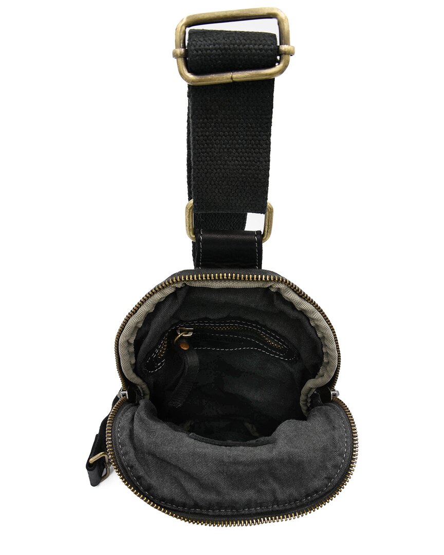 Bolsa Nova Logan Leather Sling Bag
