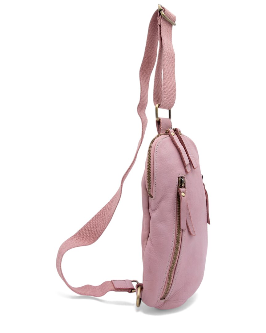 Bolsa Nova Logan Leather Sling Bag