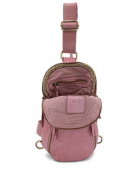 Bolsa Nova Logan Leather Sling Bag