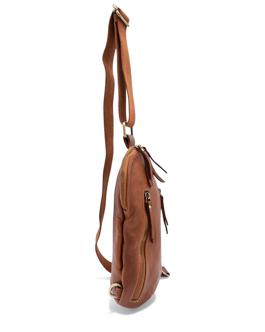 Bolsa Nova Logan Leather Sling Bag