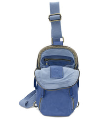 Bolsa Nova Logan Leather Sling Bag
