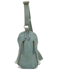 Bolsa Nova Logan Leather Sling Bag