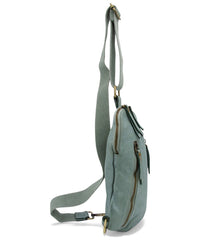 Bolsa Nova Logan Leather Sling Bag