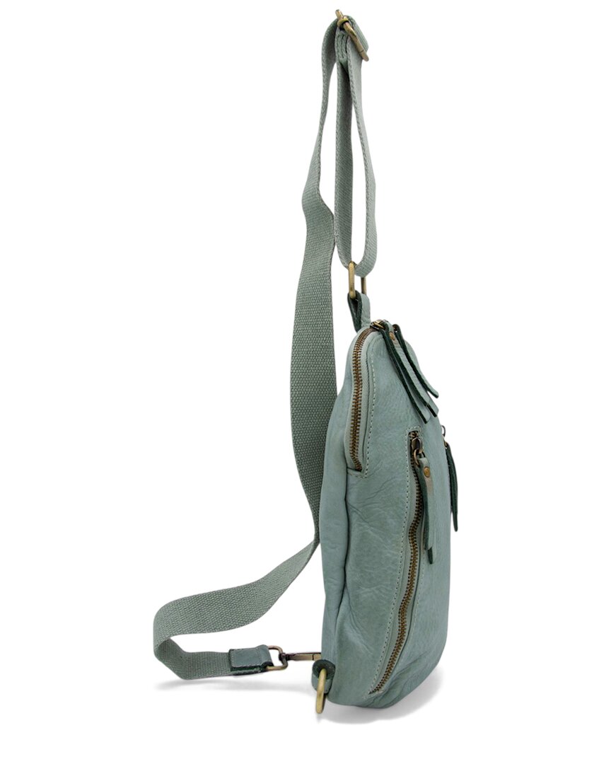 Bolsa Nova Logan Leather Sling Bag