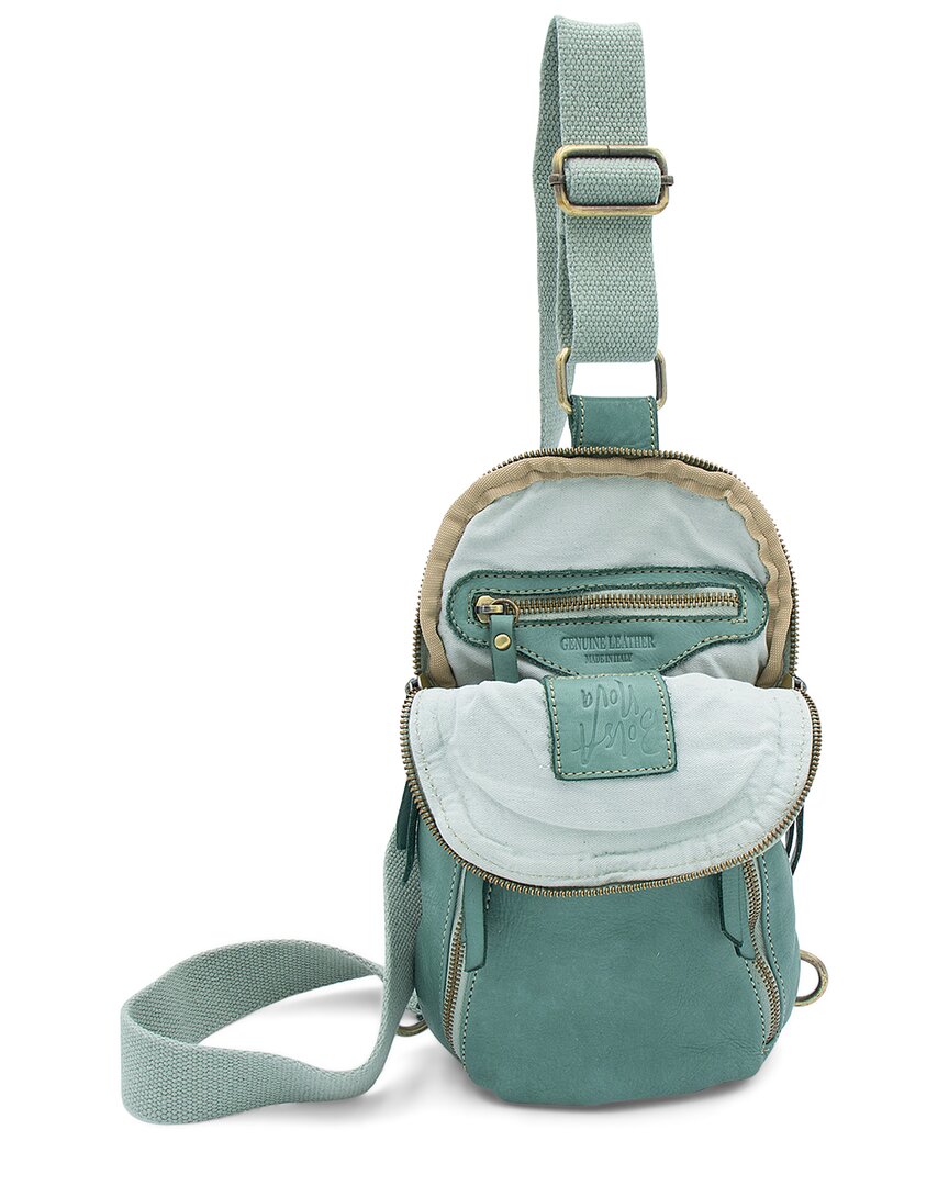 Bolsa Nova Logan Leather Sling Bag